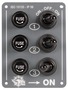 3-switch electric control panel - Artnr: 14.801.00 11